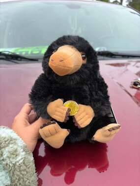 The Noble Collection Fantastic Beasts Niffler Plush Stuffed Animal with Coin